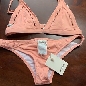 Rhythm Bikini in coral pink Size S